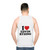 Edvin Ryding inspired unisex tank top - men back