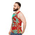 Vintage horror movie unisex tank top - men side