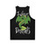 Unisex tank top with a dragon design for fantasy enthusiasts - Back