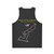 Circuit of the Americas Unisex Tank Top - Back
