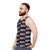 Pastel Tie Dye Kiss The Band Unisex Tank Top - men side
