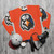 Ironbirds Sweatshirt with Baseball Team Logo - flat lay