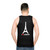 Unisex 'I Heart London Eiffel Tower' Graphic Tank Top - men back