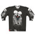 Lovers Tarot Gothic Sweatshirt with couple, skull and rose imagery