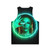 Unisex tank top with tension design and Kylie glow art - Back