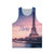 Paris France Eiffel Tower Unisex Tank Top