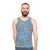 Cute chub gecko pattern unisex tank top - men