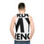 Pardon My French Unisex Tank Top - men back