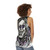 Paranoid Unisex Heavy Metal Tank Top - women back