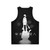 Paranoia Agent anime unisex tank top with Maromi plushie design - Back