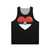 Pokeball Valentine's Day Unisex Tank Top