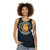 Unisex tank top featuring a rebellious duck with a skull design by Tobe Fonseca - women