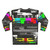 Glitch art test card design sweatshirt - Back