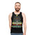 Unisex Christmas Tree Tank Top with Schitt's Creek Inspired Design - men