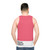 Pantone 17 1928 TCX Bubblegum Unisex Tank Top - men back