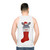 Personalized Chinchilla Christmas Stocking Unisex Tank Top - men back