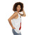 Personalized Chinchilla Christmas Stocking Unisex Tank Top - women side