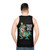 Christmas dinosaur tree rex unisex tank top - men back