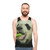 Panda unisex tank top with cute animal wildlife design - men