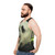 Panda unisex tank top with cute animal wildlife design - men side