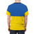Fashionable Ukraine-inspired all-over print t-shirt - men back