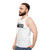 Demi-romantic pride unisex retro airline tank top - men side