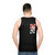 Vintage-Style Team Coco Unisex Tank Top featuring a funny caricature of Conan O'Brien - men back