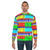 Retro Teletexto Sweatshirt featuring pixel art inspired by Spanish television - men