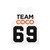 Team Coco unisex football jersey style tank top