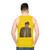 Chris Farley Suit Interpretation Unisex Tank Top - men back