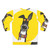 Teefs sweatshirt with cartoon design for greyhounds, lurchers, and whippets - Back
