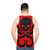 Hydra Badge Marvel Superhero Black Unisex Tank Top - men back