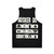 Huskerdu Unisex Punk Rock Tank Top - Back