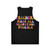 Retro Unisex Tank Top with "Teachers Make All Occupations Possible" Message - Back
