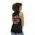 Retro Unisex Tank Top with "Teachers Make All Occupations Possible" Message - women back