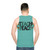 Unisex "Teach Peace" Tank Top - men back