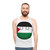 palestine countryball unisex tank top - men