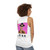 Tayne Unisex Comedy Tank Top - women back