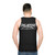 Paladin unisex tank top with "Lawful Good and Violent About It" design - men back