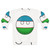 Uzbekistan Countryball Sweatshirt