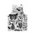 Tattoo Collage Unisex Tank Top - Back