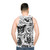 Tattoo Collage Unisex Tank Top - men back
