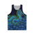 Vibrant Azure Dragon Unisex Tank Top