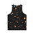 Hubble Extreme Deep Field galaxy print unisex tank top - Back