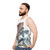 Taron roller coaster unisex tank top - men side