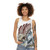 Taron roller coaster unisex tank top - women
