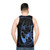Panty Stocking Anime Manga Blue Hearts Unisex Tank Top - men back