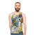 Unisex tank top with children's book covers design - men