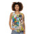Unisex tank top with children's book covers design - women