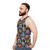 Tango orchestra leaders' portraits bubbles unisex tank top - men side